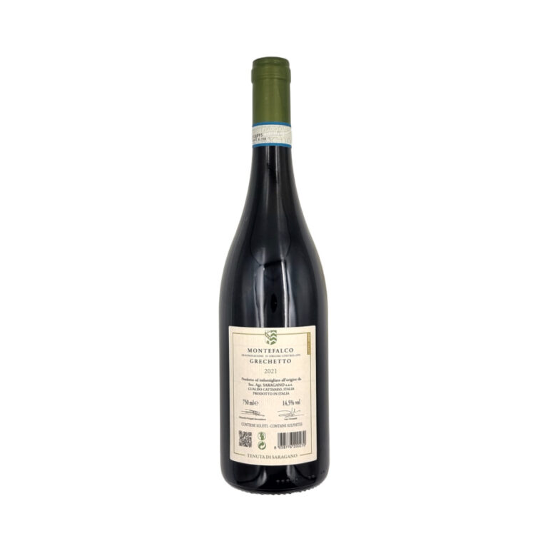 Tenuta di Saragano – “Montacchiello” Montefalco Grechetto DOC 2021 ...