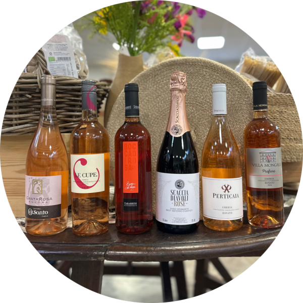 Pacchetto Offerta: selezione di Rosati Umbri